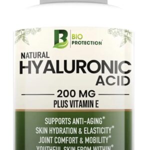 HYALURONIC ACID + VITAMIN E 200mg 60 Cap