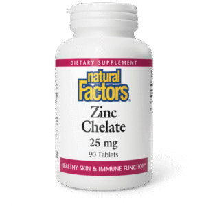 ZINC CHELATE 25 Mg 90 Tablets